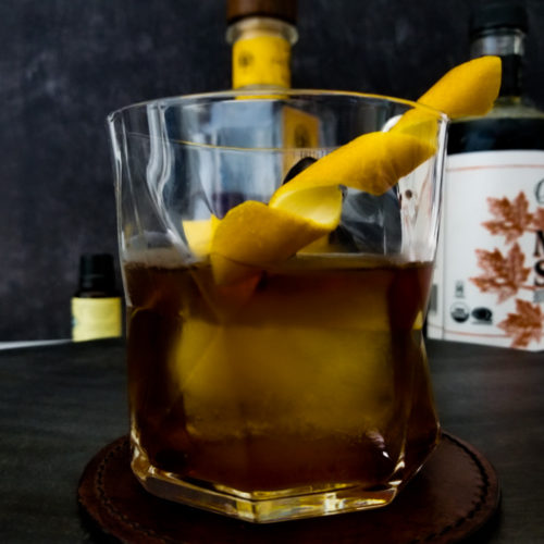 Spiced Maple Old Fashioned