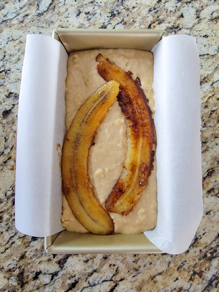 Caramelized Banana Bread - preparation 2