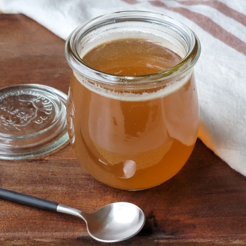 Honey Ginger Simple Syrup