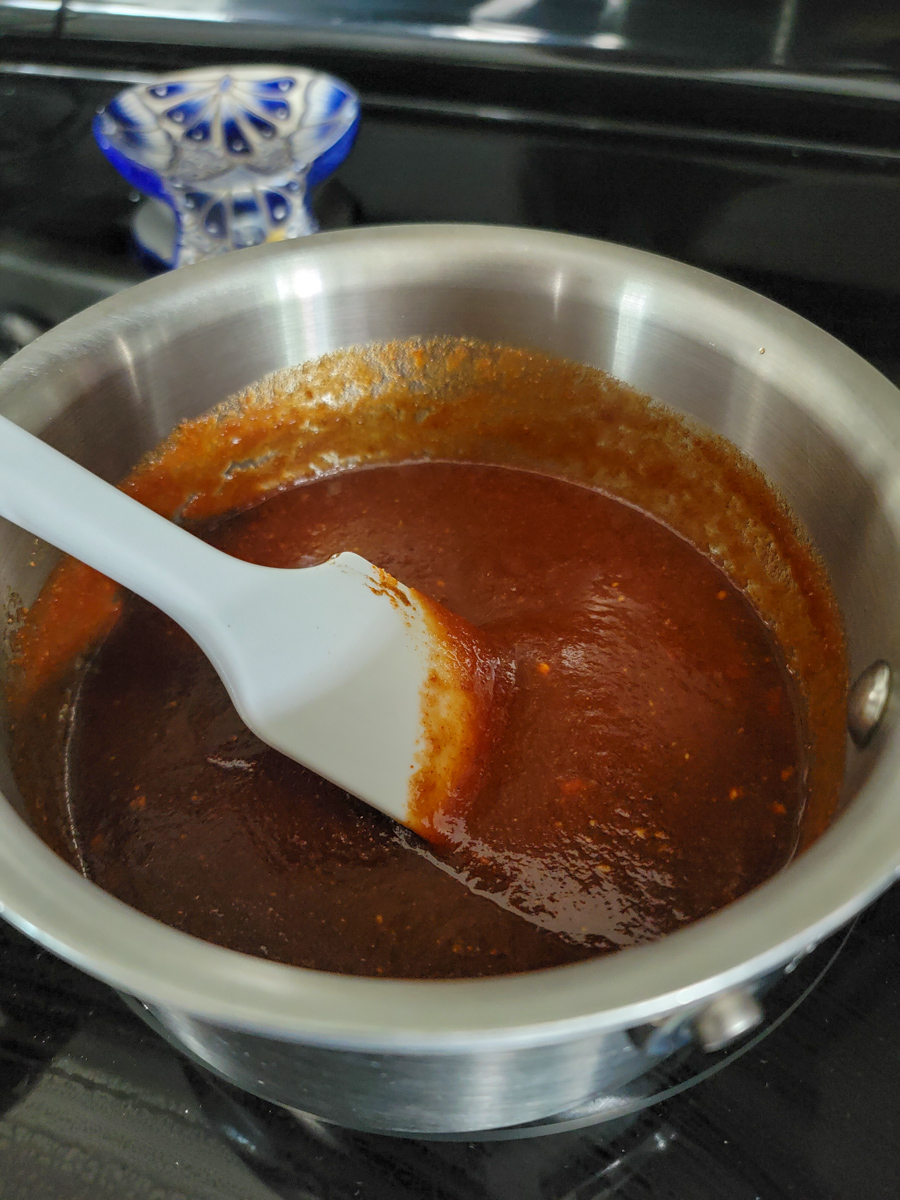 Coffee BBQ Sauce - preparation