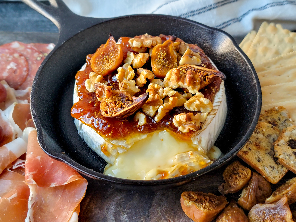 Baked Brie With Fig Jam Casual Foodist