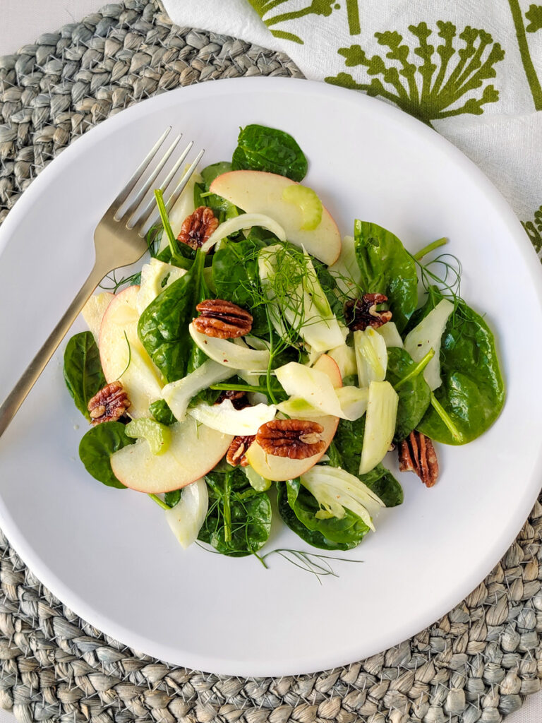 Fennel and Apple Salad with Pecans