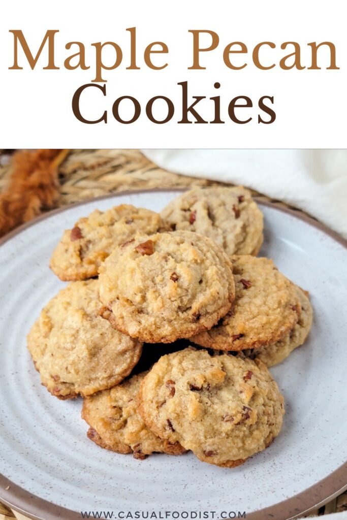 Maple Pecan Cookies Pinterest Images