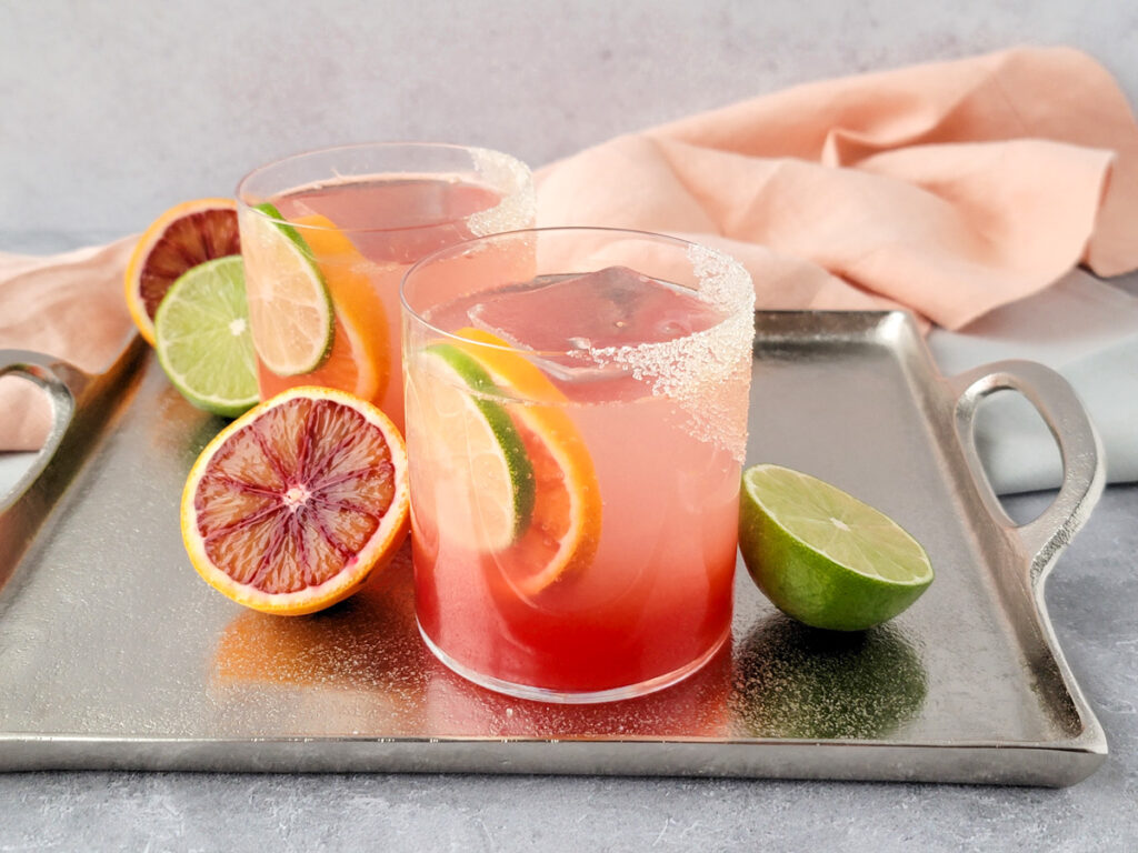 Blood Orange Mocktail 