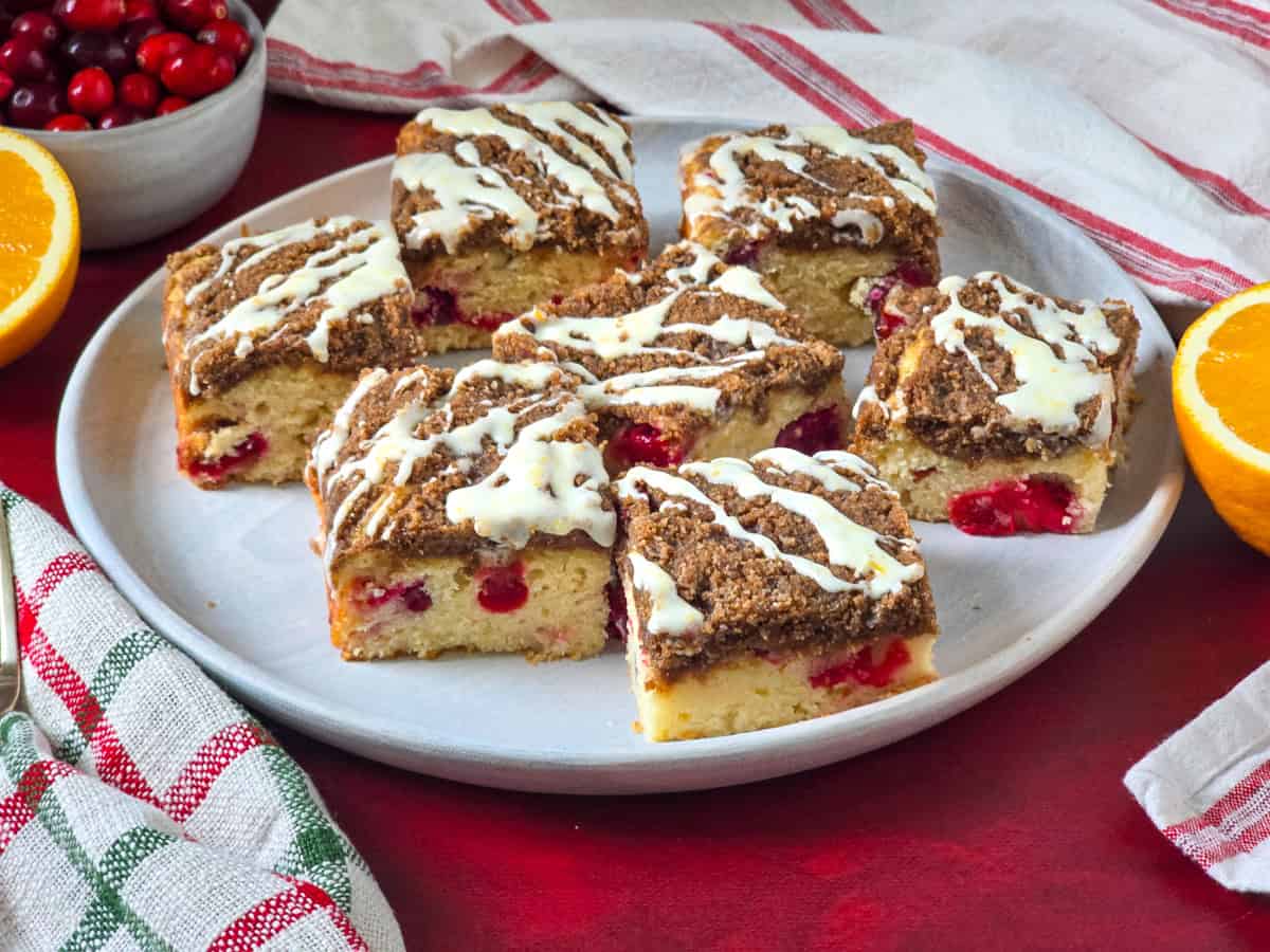Cranberry Orange Coffee Cake - Casual Foodist