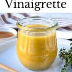 Maple Dijon Vinaigrette Pinterest Image