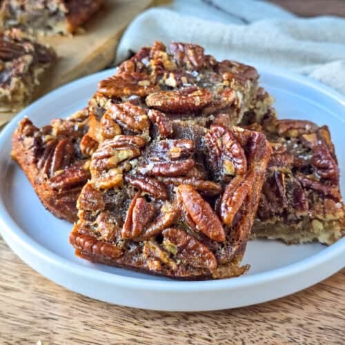 Maple Pecan Pie Bars