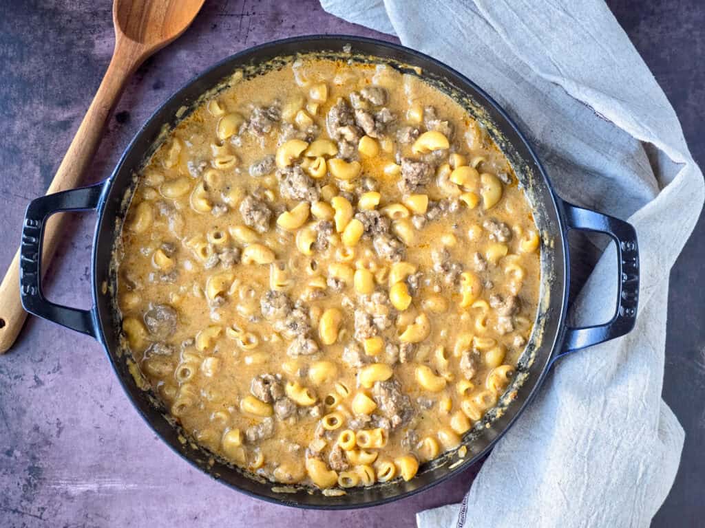 Homemade Cheeseburger Macaroni