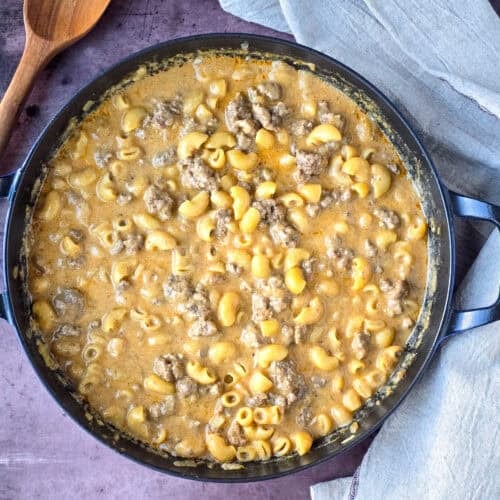 Homemade Cheeseburger Macaroni