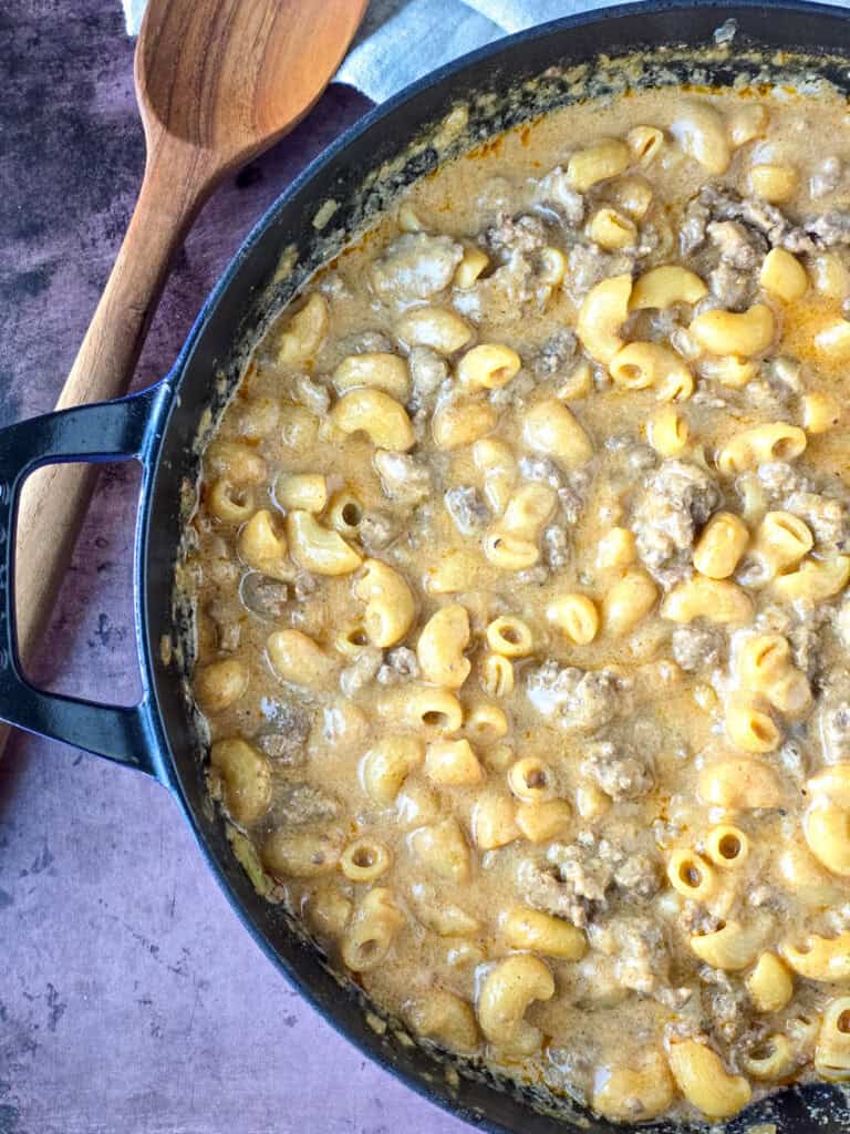 Homemade Cheeseburger Macaroni