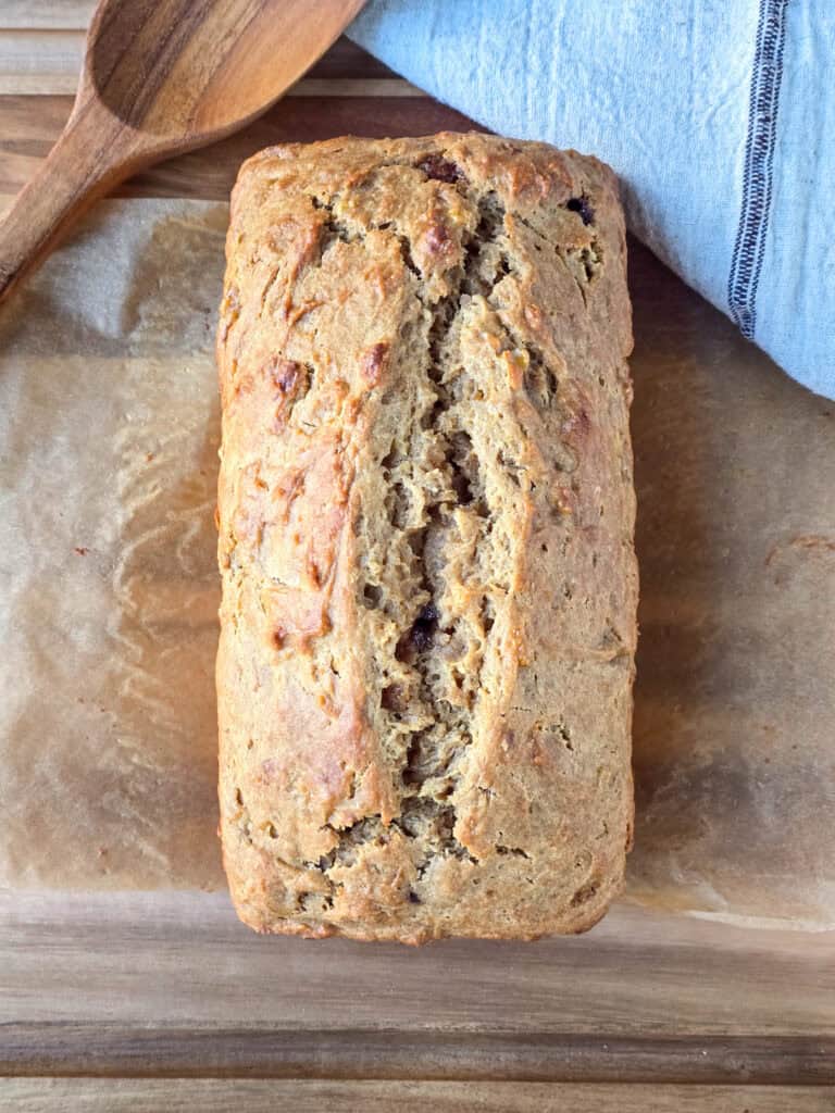 Peanut Butter Banana Bread