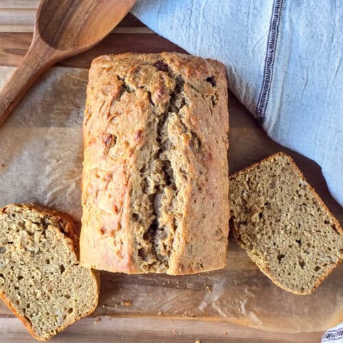 Peanut Butter Banana Bread