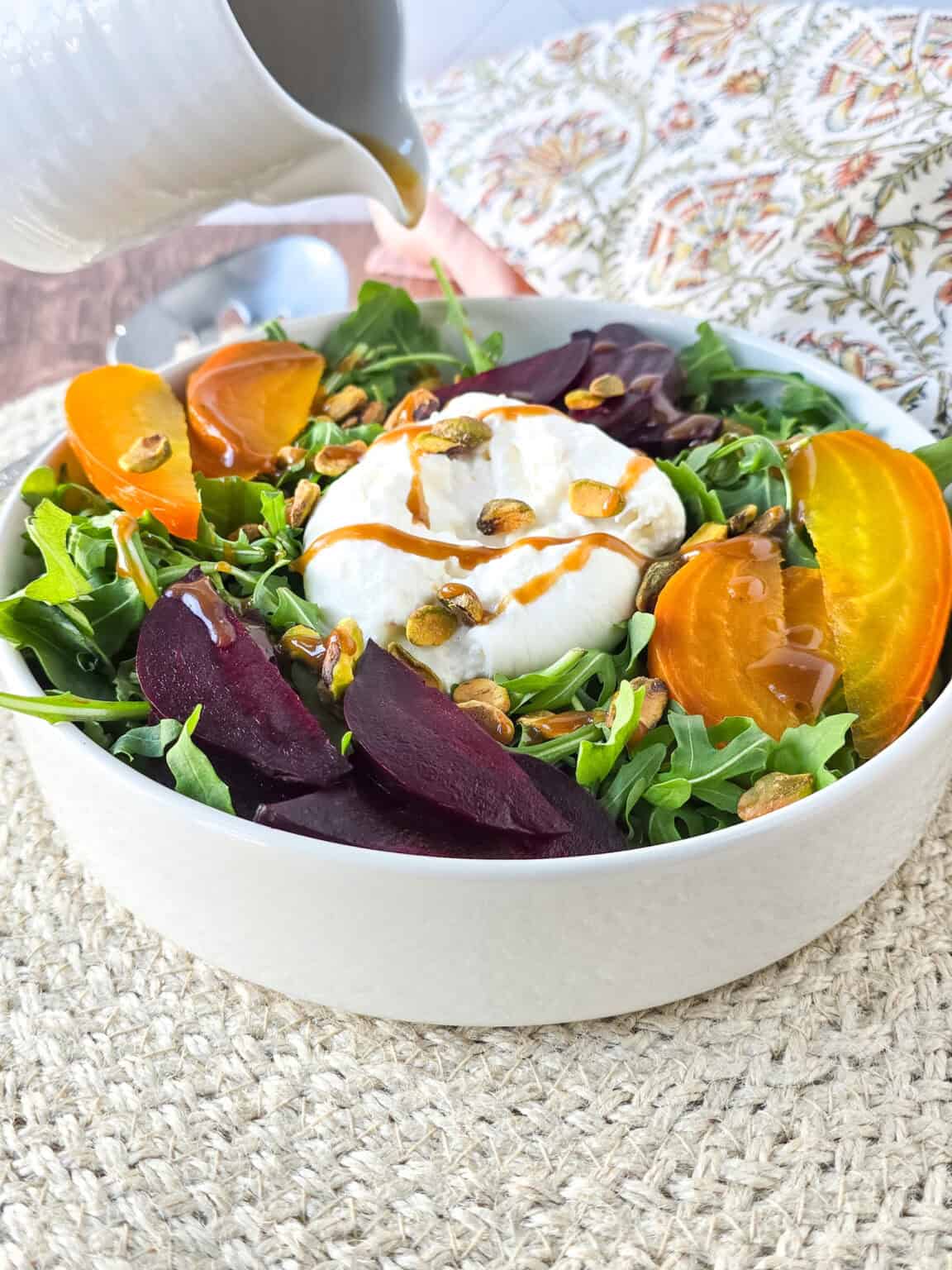 Beet and Burrata Salad - Casual Foodist