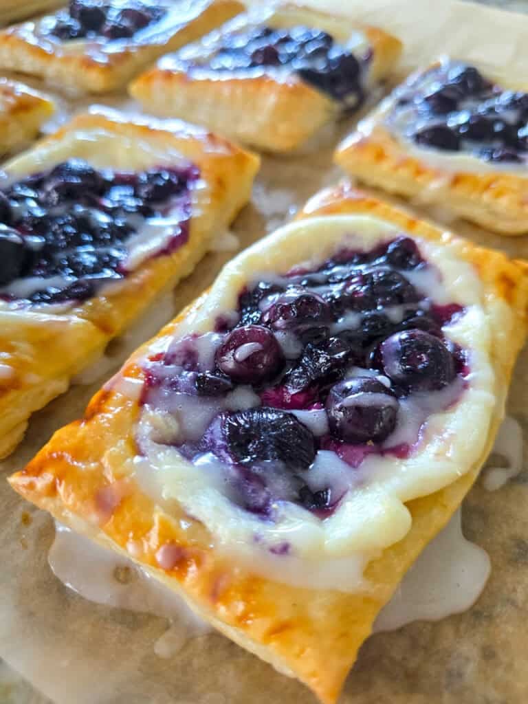Blueberry Cream Cheese Danish