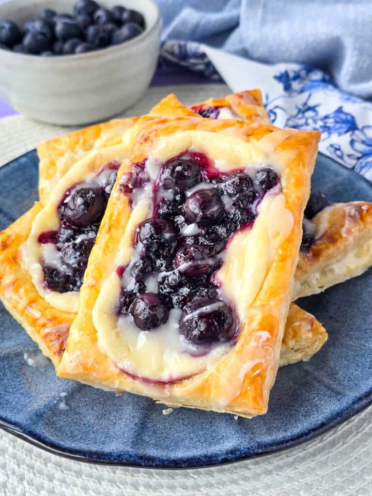 Blueberry Cream Cheese Danish
