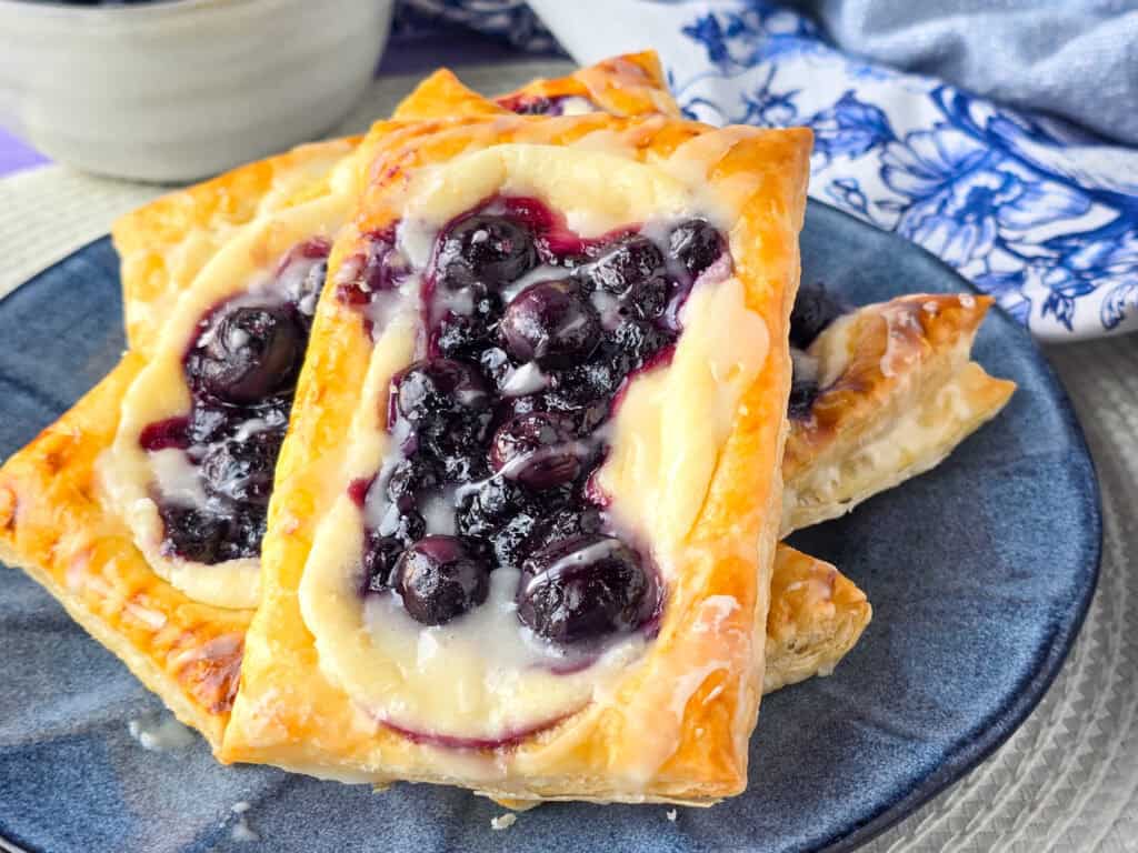 Blueberry Cream Cheese Danish