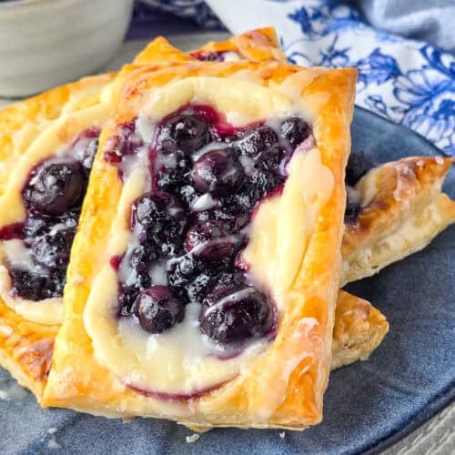 Blueberry Cream Cheese Danish