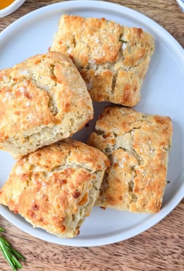 Garlic and Herb Parmesan Biscuits