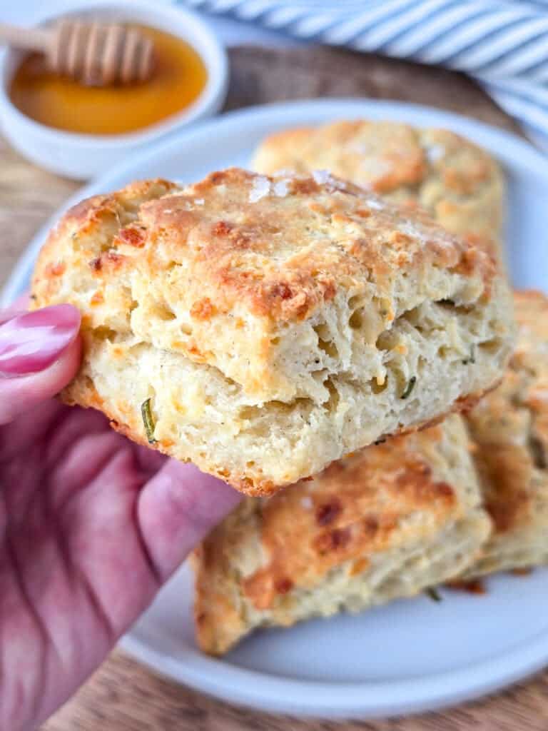Garlic and Herb Parmesan Biscuits