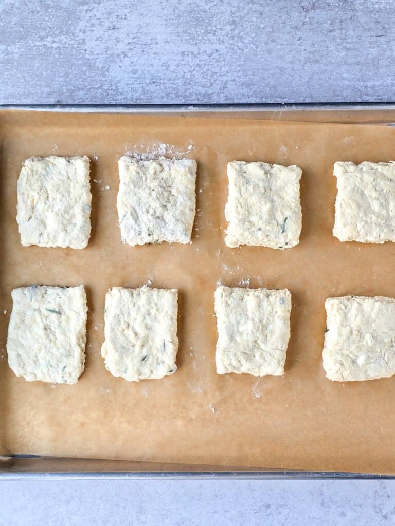 Garlic and Herb Parmesan Biscuits - recipe