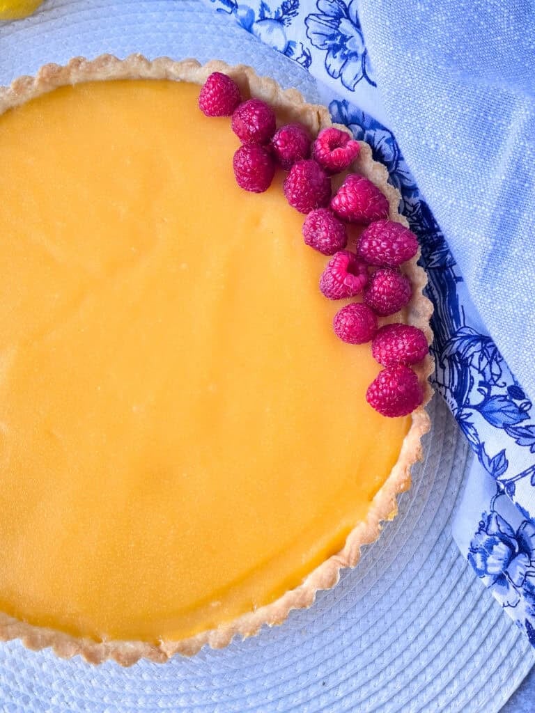 French Lemon Tart (Tarte au Citron)