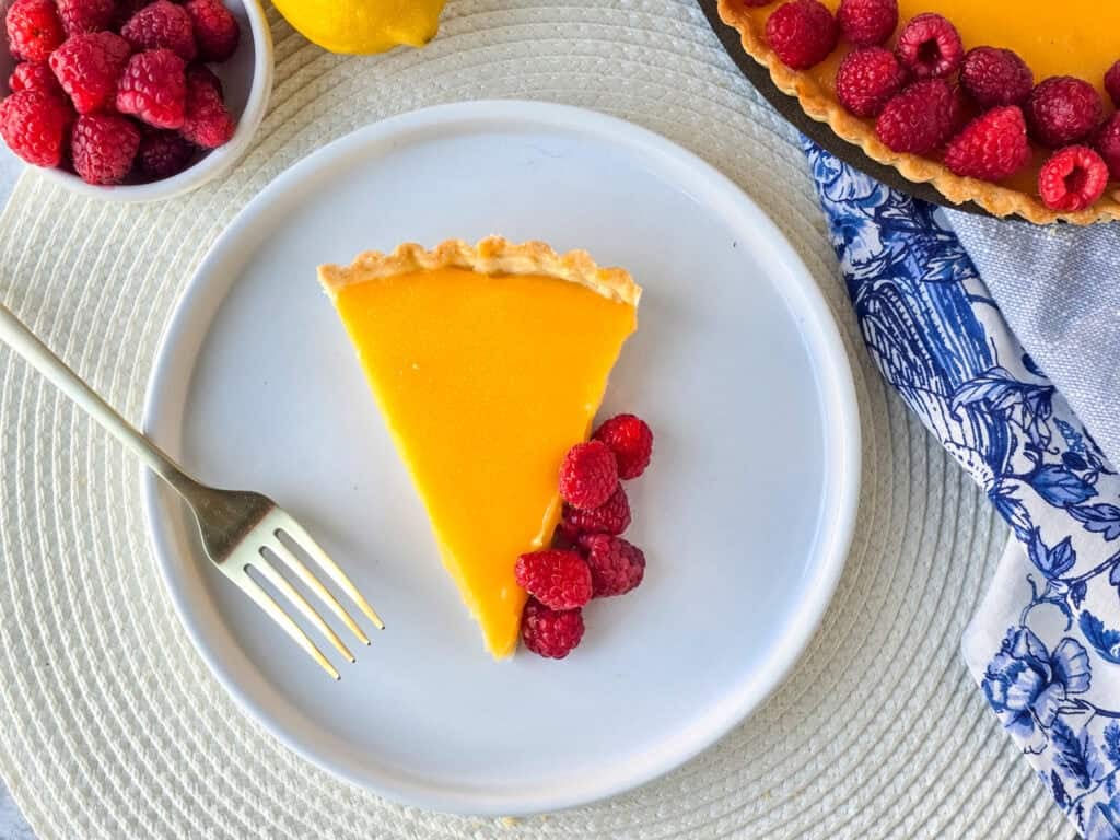 French Lemon Tart (Tarte au Citron)