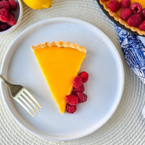 French Lemon Tart (Tarte au Citron)