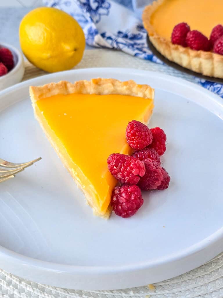 French Lemon Tart (Tarte au Citron)