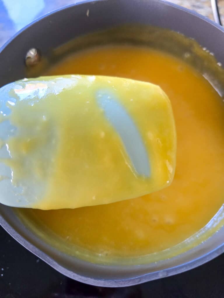 French Lemon Tart (Tarte au Citron) preparation