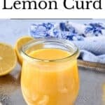 Homemade Lemon Curd Pinterest Image