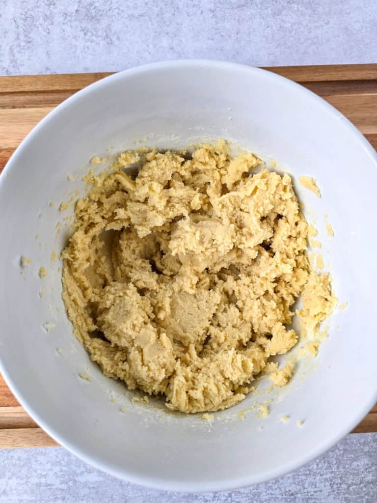 Lemon Curd Thumbprint Cookies cookie dough