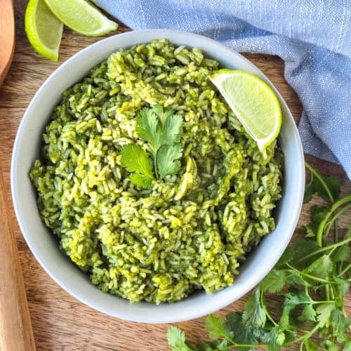 Mexican Green Rice (Arroz Verde)