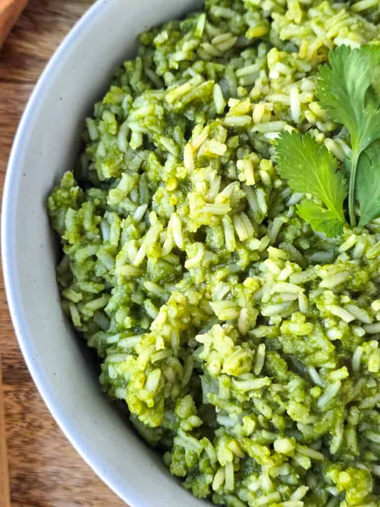 Mexican Green Rice (Arroz Verde)