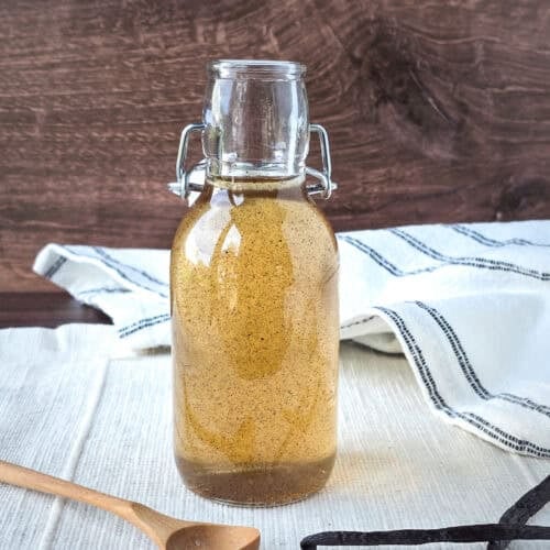 Homemade Vanilla Simple Syrup