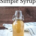 Homemade Vanilla Sim Pinterestple Syrup