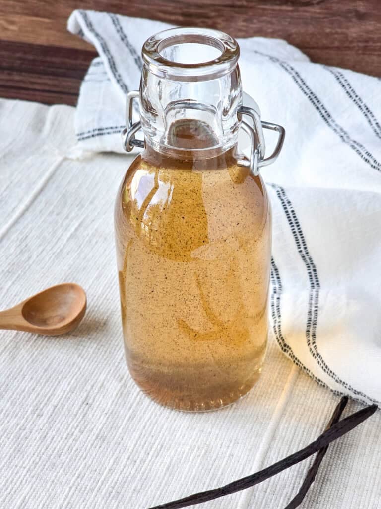 Homemade Vanilla Simple Syrup