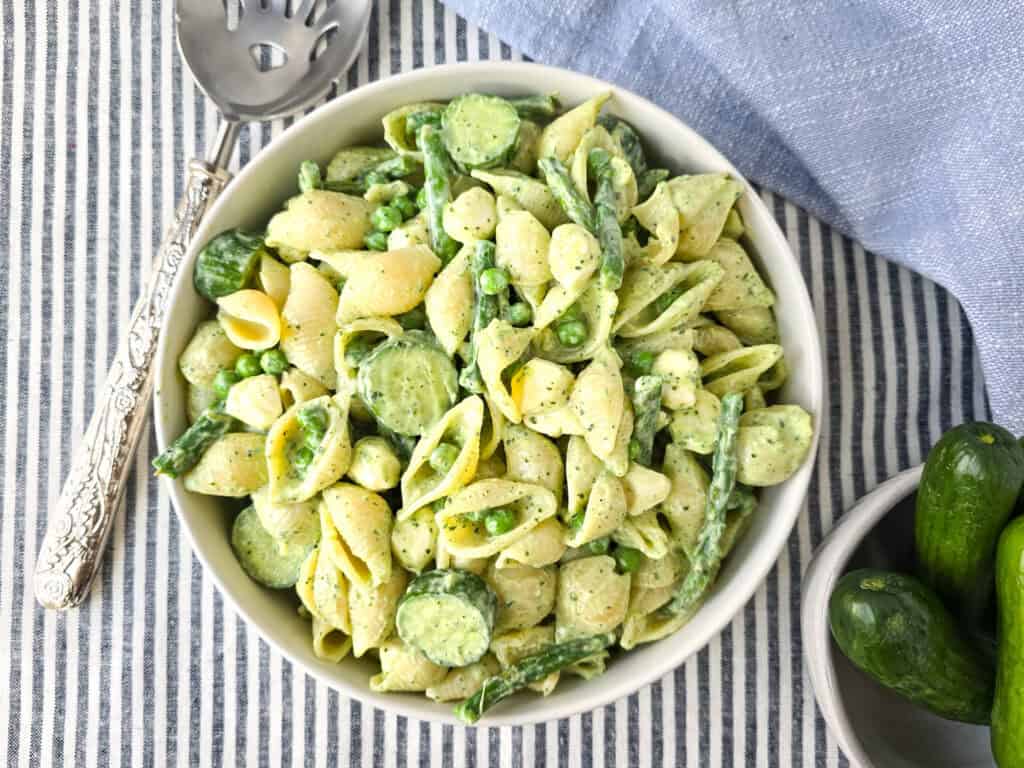 Green Goddess Pasta Salad