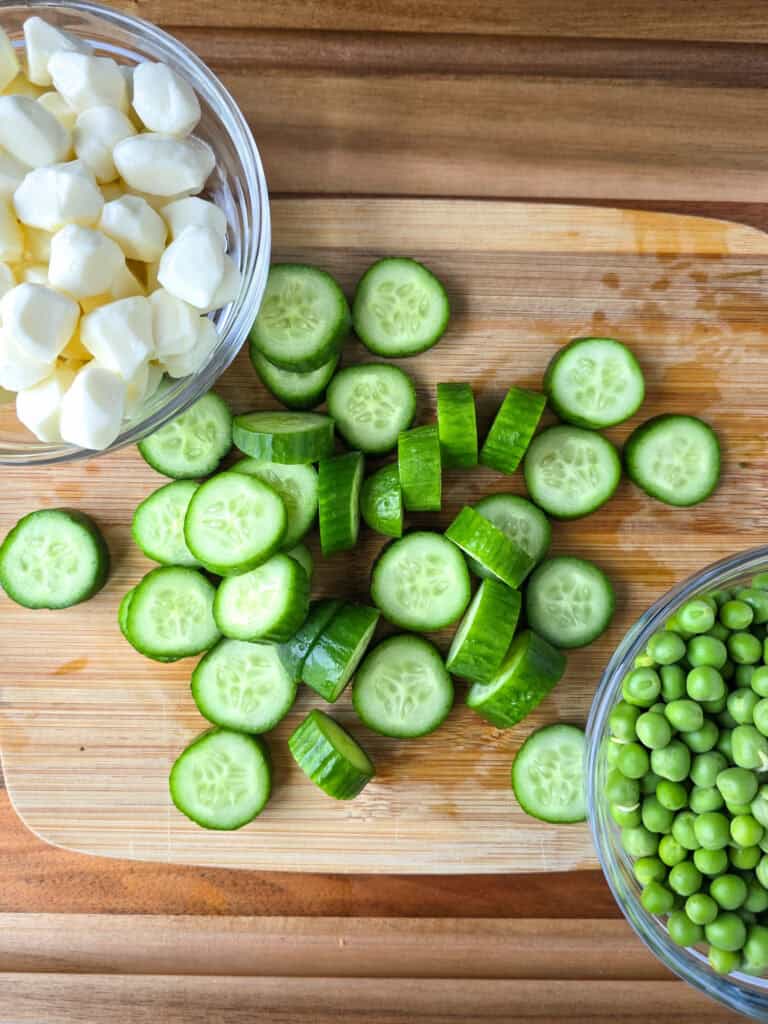 Green Goddess Pasta Salad Preparation 1