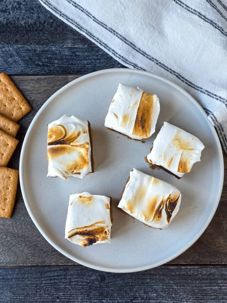 Fudgy Smores Bars