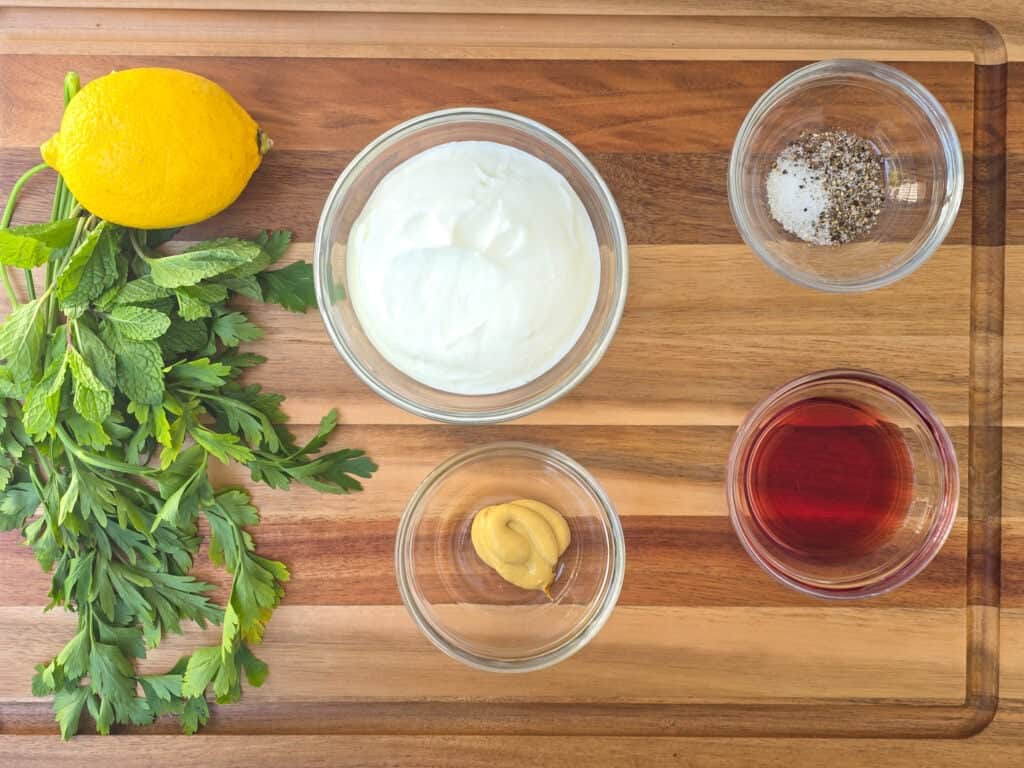Green Goddess Dressing Ingredients