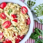 Tomato Basil Orzo