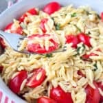 Tomato Basil Orzo