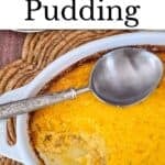 Corn Pudding Pinterest image