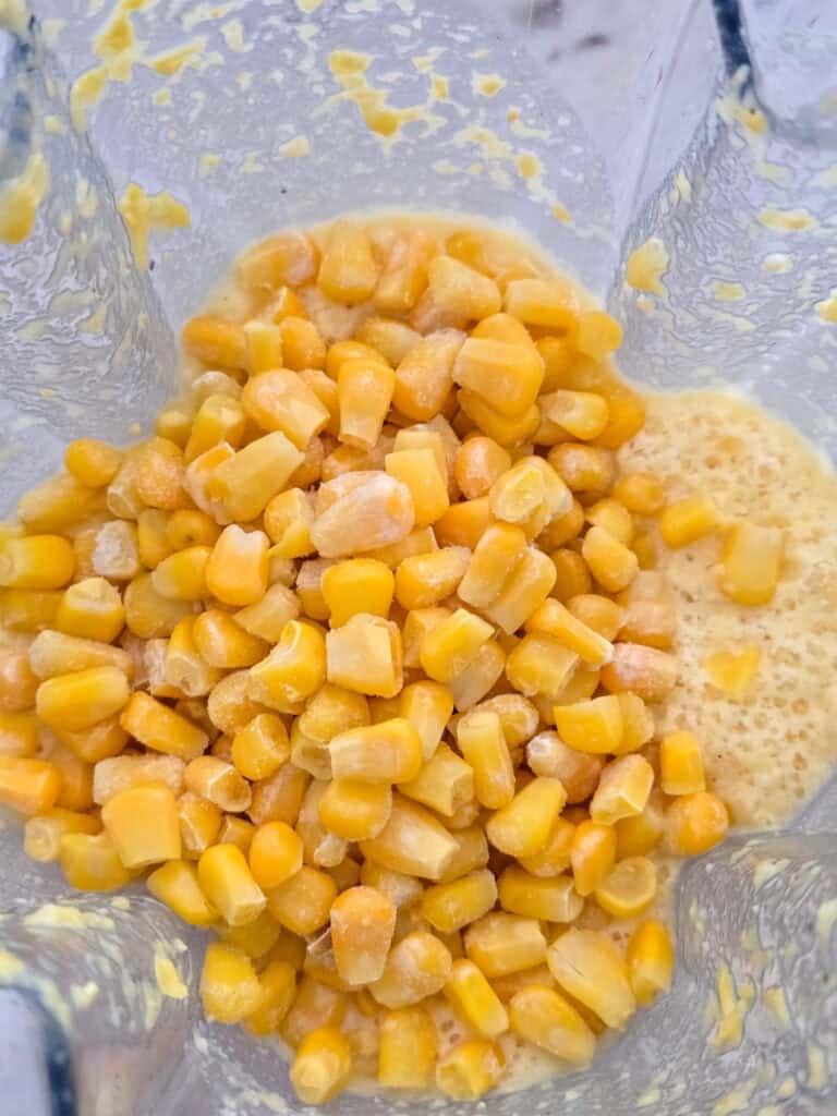 Corn Pudding preparation