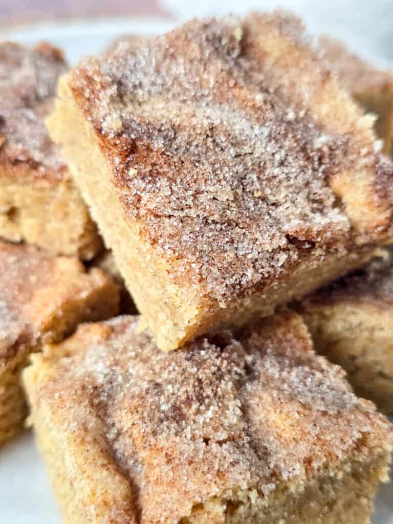 Snickerdoodle Cookie Bars