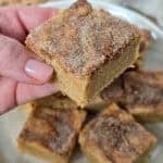 Snickerdoodle Cookie Bars