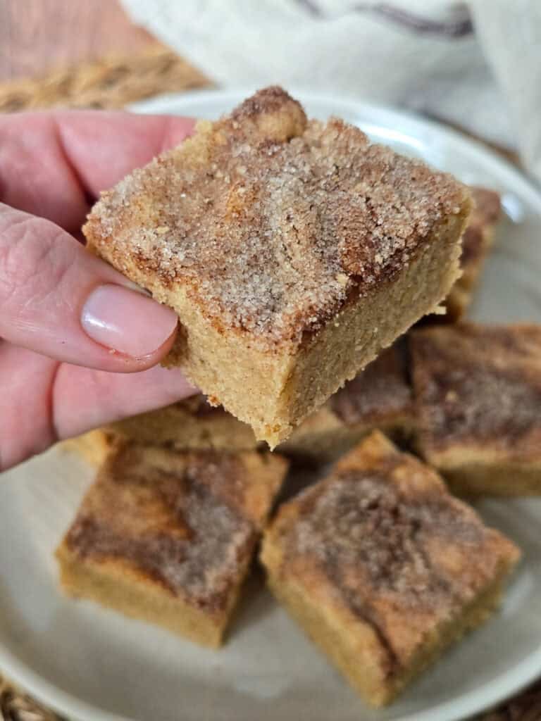 Snickerdoodle Cookie Bars
