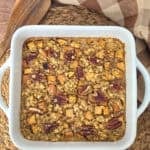 apple cinnamon baked oatmeal