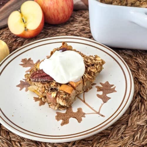 Apple Cinnamon Baked Oatmeal