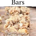Apple Pie Bars Pinterest Image